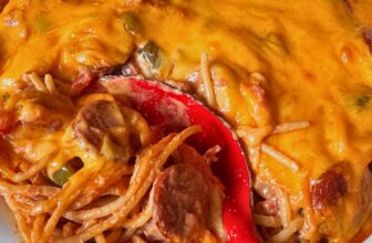 CAJUN BAKED SPAGHETTI – The Southern Girl Cooks