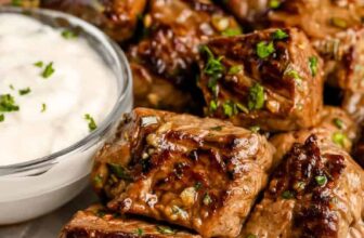 Garlic Butter Steak Bites – Spend With Pennies