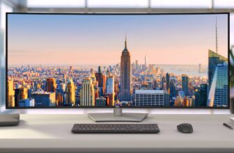 Your desk is not sufficiently big for Dell’s newly-revealed big monitor
